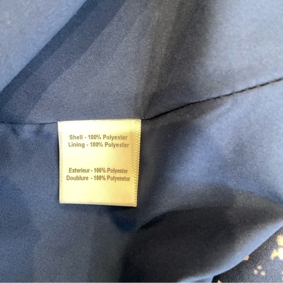 Likely Floral Faux Wrap Ruffle Casimira Mini Length Dress Blue and White Size 4 - Picture 14 of 14